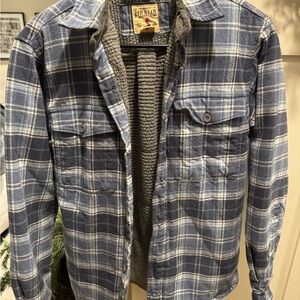 RedHead Classic Thick Insulated Blue Plaid Shirt